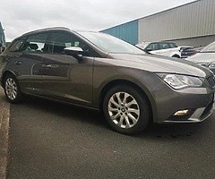 152 SEAT Leon 1.6tdi estate/Only 146k km/FSH/Irish - Image 4/10