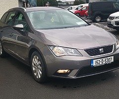 152 SEAT Leon 1.6tdi estate/Only 146k km/FSH/Irish - Image 5/10