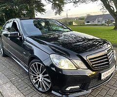 ❌Black Mercedes E350 AMG❌