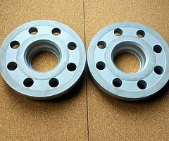 15mm H&R TOYOTA WHEEL SPACERS 4x100 COROLLA STARLET YARIS FOR ALLOYS WHEELS