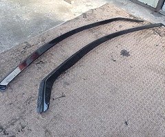 Bora/mk4 wind deflectors