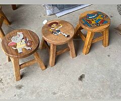 “Teak wooden chairs - Image 5/9