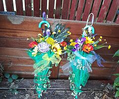Decorative floweral umberellas only 2 left