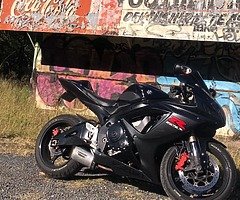 Suzuki gsx-r 2006 black