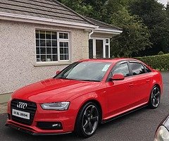 Audi A4 2.0 TDI sline black edition