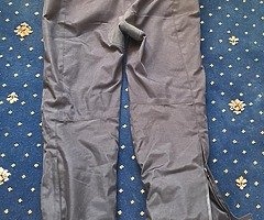 Oxford textile pants