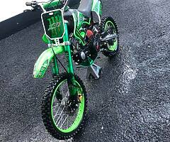 125cc big wheel pit bike