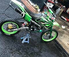 125cc big wheel pit bike