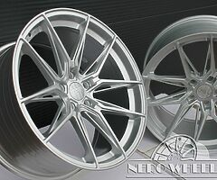 Haxer HX036 alloy wheels silver 5x112 / 5x120 / 5x114,3