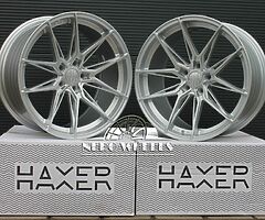 Haxer HX036 alloy wheels silver 5x112 / 5x120 / 5x114,3