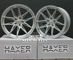 Haxer HX036 alloy wheels silver 5x112 / 5x120 / 5x114,3 - Image 3/8