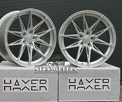 Haxer HX036 alloy wheels silver 5x112 / 5x120 / 5x114,3 - Image 7/8