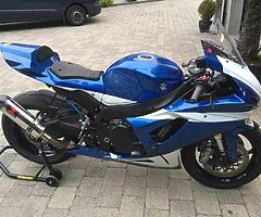 2012 suzuki gsxr 750 race/track bike