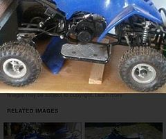 Cbr400 quad and 50cc kids quad - Image 4/4