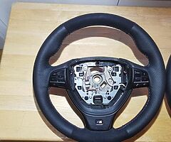 Bmw f10 f11 f01 steering wheel m sport