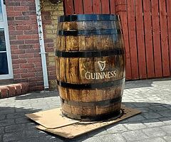 Guinness beer barrels