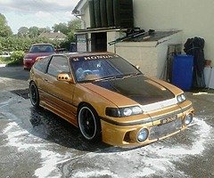 1989 honda crx 1.5x