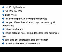 Bora +€4000 cash swap for higher year car - Image 7/8