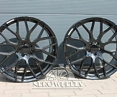 BRABUS style Mercedes alloys 22'' 5x112