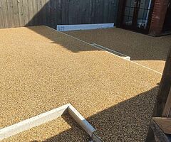 Stunning resin bound surfaces