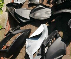 Kawasaki 300 ninja race fairings lightweight LACOMOTO