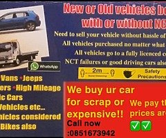 We buy any type of cars scrap or expensive!!✅