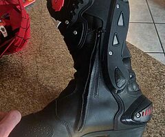 Sidi st gortex motorcycle boots size 11 waterproof