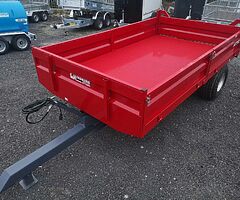 Tractor trailer 12x7 tipping trailer
