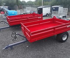Tractor trailer 12x7 tipping trailer - Image 8/9
