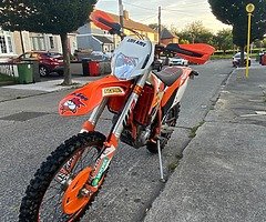 Ktm 350 enduro irish road reg’d and taxed.