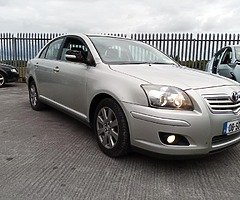 For breaking Toyota avensis 1.6 petrol