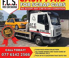 For sale/ Scrap car collection/