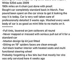BMW 520D AUTO - Image 6/7
