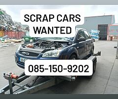 SCRAP CARS WANTED