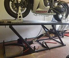 Motorbike Lifts and Work Lifts