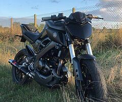 Yamaha mt 125