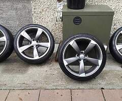 Any 18”/19” 5x112 wheels to suit Audi A4