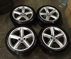 Any 18”/19” 5x112 wheels to suit Audi A4