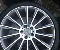 C63 Mercedes alloys for sale