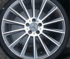 C63 Mercedes alloys for sale