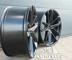 Prsche Cayanne GTS style alloy wheels  - 22'' 5x130 - Image 7/9