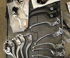 garage clearance of motorcycle racing spares