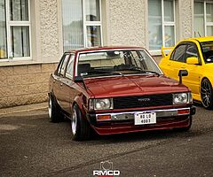 Datsun Sunny 1000 & Toyota Corolla DX Ke70
