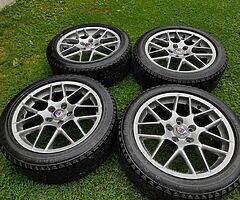 R17 R18 5X114.3 alloy wheels honda toyota lexus mazda