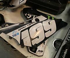 YZ 125 plastics with graphics - Image 6/7