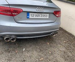 Audi A5 black edit