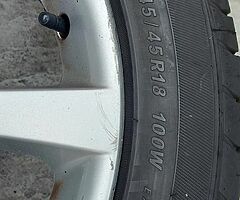18" Bmw F series aloy wheels