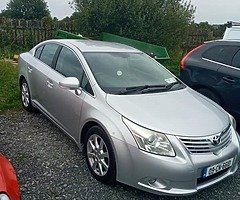 Toyota vensis 09