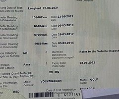 11 vw golf 1.2 tsi. Low kilometers