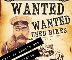 motorbikes wanted